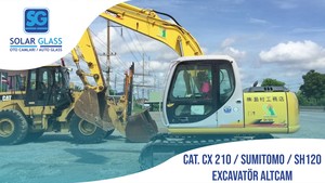 CAT. CX 210 / SUMITOMO / SH120 EXCAVATÖR ALTCAM