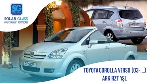 TOYOTA COROLLA VERSO 03- ARK RZT YŞL