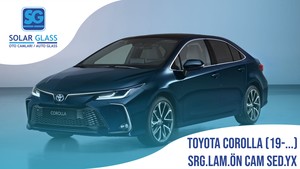 TOYOTA COROLLA SRG.LAM.ÖN CAM SED.19-