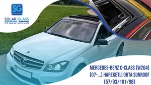 MERCEDES-BENZ C-CLASS (W204) SEDAN 2007-SUNROOF ORTA HAREKETLİ (57/93/101/98)