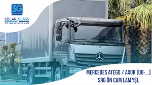 MERCEDES ATEGO / AXOR SRG ÖN CAM LAM.YŞL 00-