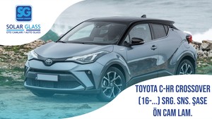 TOYOTA C-HR 5K 16-ÖN CAM ADE.SNS.KMR.ÇIT.FİT.LAM.YŞL