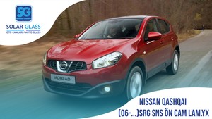 NISSAN QASHQAI ŞASELİ ÖN LAM SRG.SNS 06-,