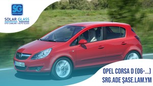 OPEL CORSA D 06-SRG.ADE ŞASE.LAM.YM