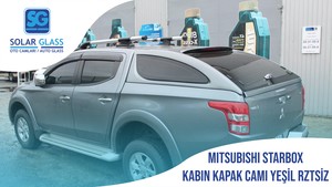 MITSUBISHI STARBOX  KABIN KAPAK CAMI YEŞİL RZTSİZ