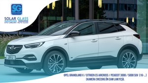 OPEL GRANDLAND X / CITROEN C5 AIRCROSS / PEUGEOT 3008 / 5008 SUV (KAMERA SNS)SRG.ÖN CAM 16-