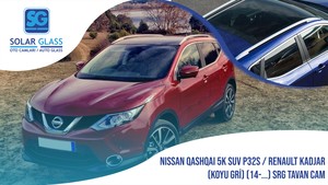 NISSAN QASHQAI 5K SUV P32S / RENAULT KADJAR-(KOYU GRİ)TVN CAMI 14-